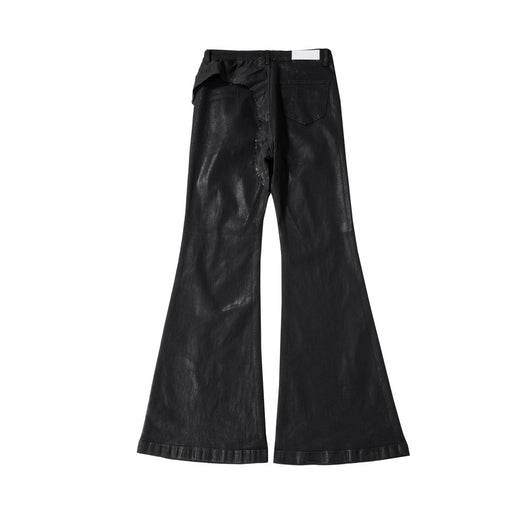 Pantalones Jeans Creativos con Costuras Hipster - Image 2