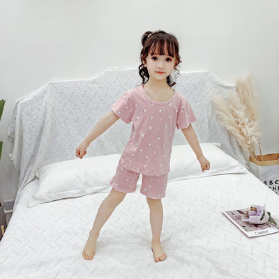 Pijama Infantil Niña Verano Algodón Manga Corta Dos Piezas - Image 16