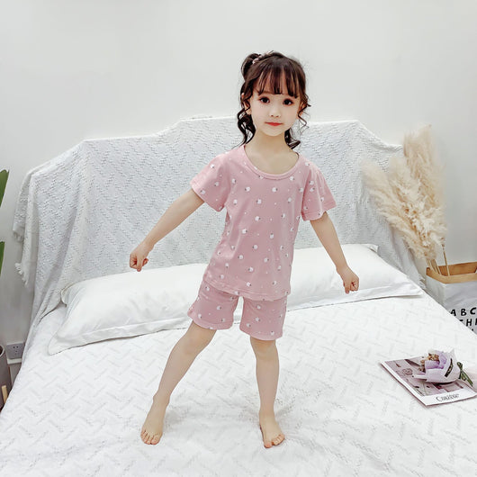 Pijama Infantil Niña Verano Algodón Manga Corta Dos Piezas - Image 16