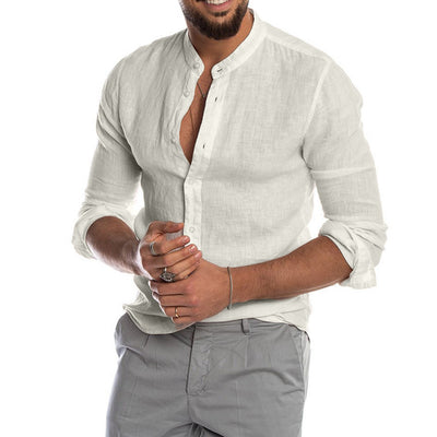 Camisa de Lino para Hombre NICO - Bestseller Clásico - Image 15