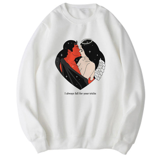 Suéter Harajuku Retro Talla Grande Manga Larga - Image 25