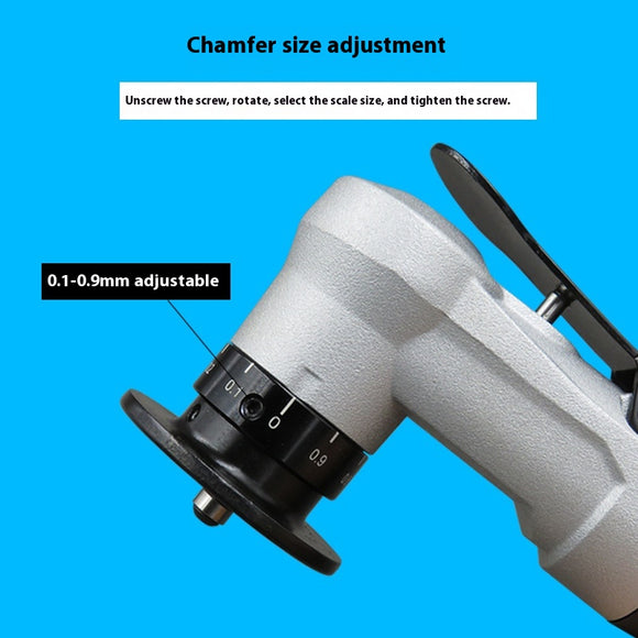Desbordadora Neumática Mini para Rebabas y Chaflanes