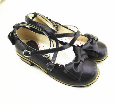 Zapatos de Princesa para Niña con Moño y Tira Cruzada - Image 11