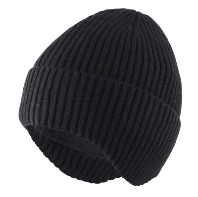 Gorro de Lana Tejido para Protección de Oídos - Colores Puros y Cálidos - Image 11