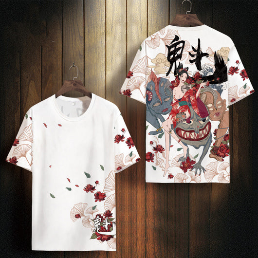 Camiseta Casual con Logo Estampado Popular - Image 7