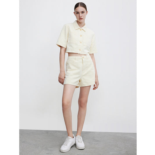 Camisa Corta Estilo Western Casual Chic - Image 2
