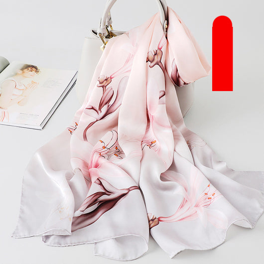 Pañuelo de Seda Estampado para Mujer - Image 43