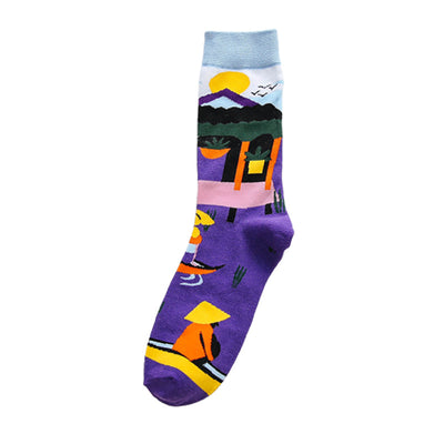 Calcetines de Amor con Diseño Graffiti Urbano - Image 6