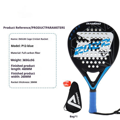 Raqueta de Tenis de Fibra de Carbono Estructura Jaula - Image 3