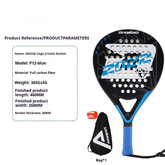 Raqueta de Tenis de Fibra de Carbono Estructura Jaula - Image 3