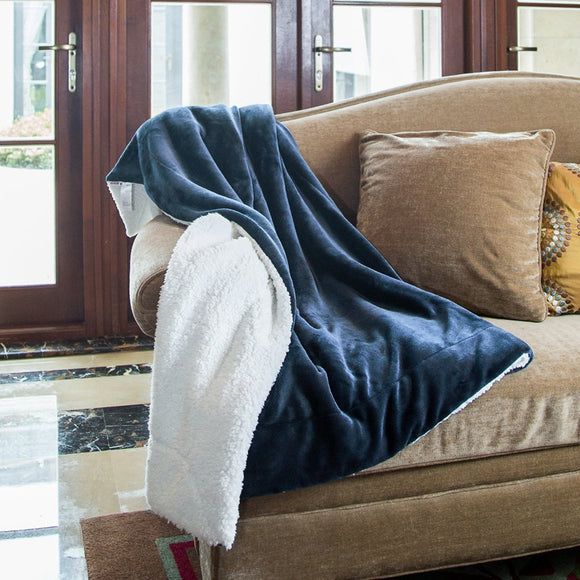 Manta de Lana Merino King Size - Cálida, Suave y Versátil para Todas las Estaciones