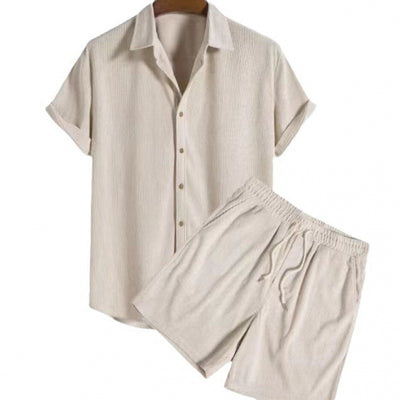 Conjunto de Playa Holgado: Playera y Shorts Cómodos - Image 4