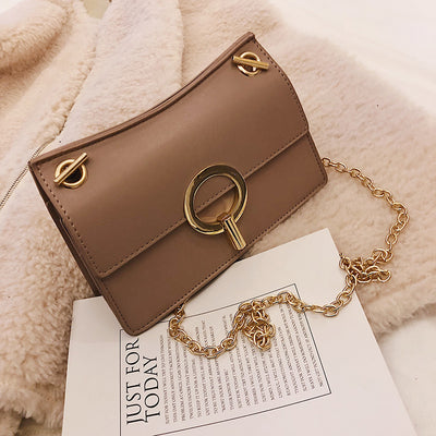 Bolso Cuadrado Pequeño con Cadena de Moda - Image 14