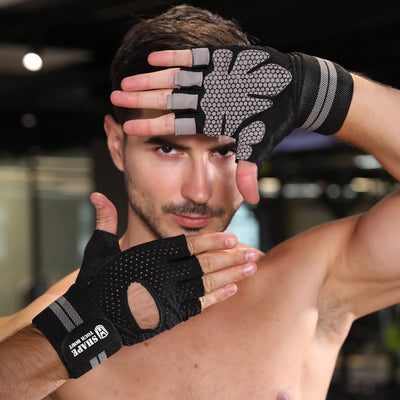 Guantes de Gimnasio para Levantamiento de Pesas Unisex Antideslizantes - Image 16