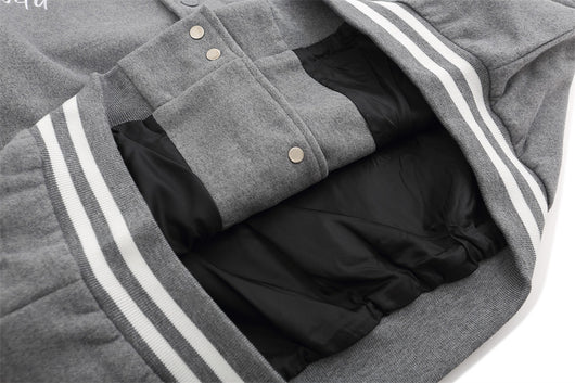 Chaqueta Bordada con Flores de Terciopelo para Hombre - Image 3