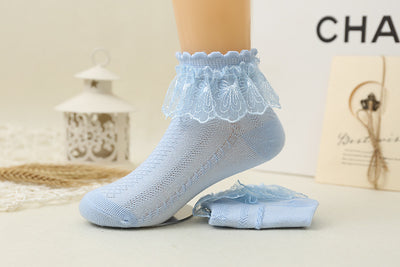 Calcetines de Encaje Fino para Niñas - Colección Verano - Image 22