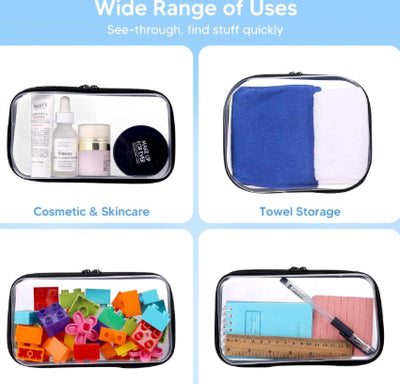 Estuche Transparente Ultracompacto con Cierre para Lápices y Accesorios - Image 10