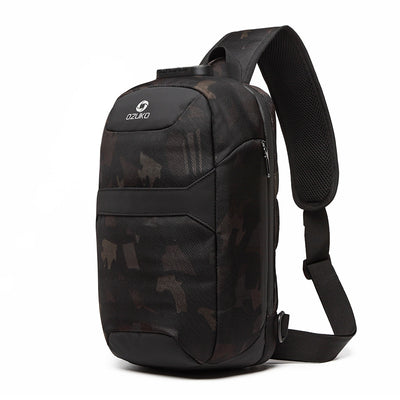 Bolsa Mensajera Deportiva Antirrobo con Compartimento de Pecho - Image 9