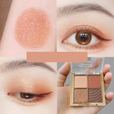 Paleta de Sombras Brillantes con Acabados Perlados y Mate - Image 3