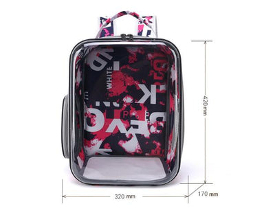 Mochila Transportadora Espacial Transpirable para Mascotas con Cápsula de Viaje - Image 10