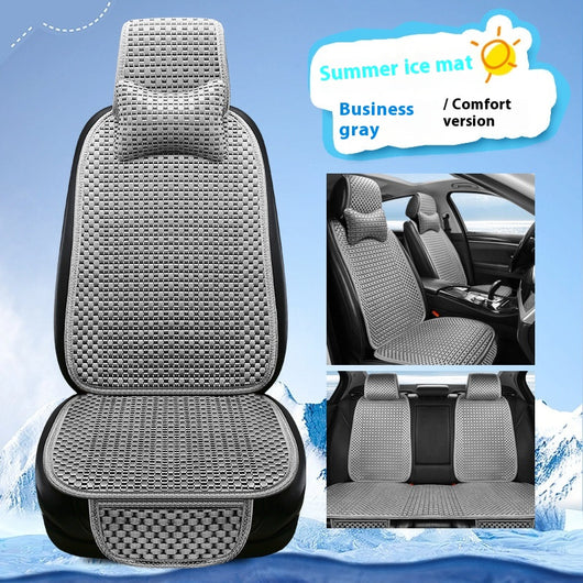 Cojín Refrigerante de Seda de Hielo para Auto - Diseño Minimalista - Image 13