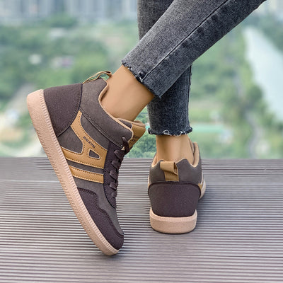 Zapatillas Skate Mujer Cómodas Respirable Suela Blanda Punta Redonda - Image 12