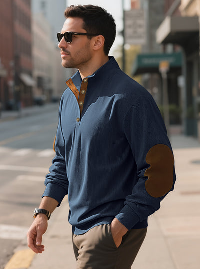 Suéter Casual de Cuello Alto para Hombre - Otoño e Invierno - Image 15