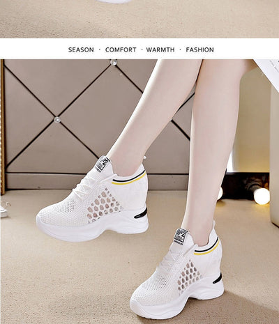 Tenis Deportivos para Mujer con Plantilla Elevadora Transpirable y Efecto Adelgazante - Image 12