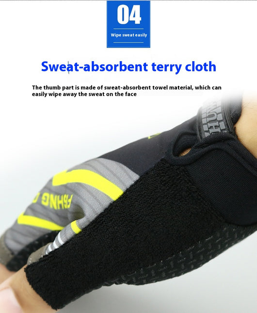 Guantes de Ciclismo y Pesca con Protección Solar y Resistencia al Viento - Image 17
