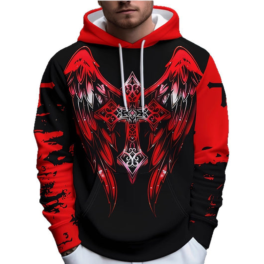 Sudadera con Capucha Casual Versátil para Hombre - Image 5