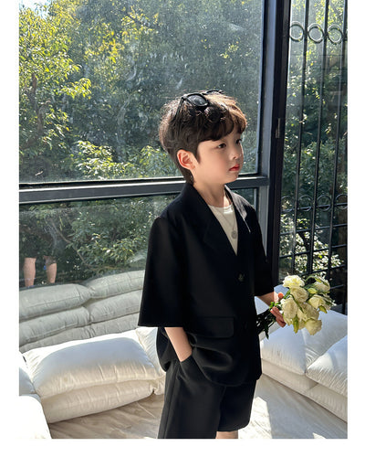 Traje Casual de Manga Corta para Niños - Image 18