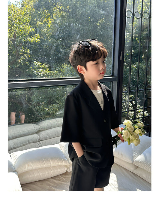 Traje Casual de Manga Corta para Niños - Image 18