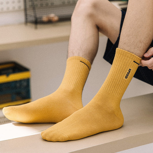 Calcetines Deportivos Altos para Básquetbol - Estilo Urbano Versátil para Hombre - Image 8