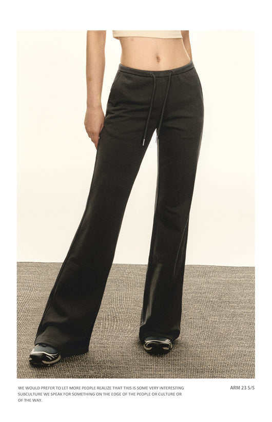 Pantalones Yoga Cintura Baja Retro para Mujer - Comodidad Casual - Image 17