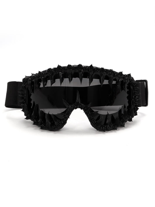 Gafas de Sol Reflectantes con Efecto Resina Brillante - Estilo Hip-Hop Rock - Image 11