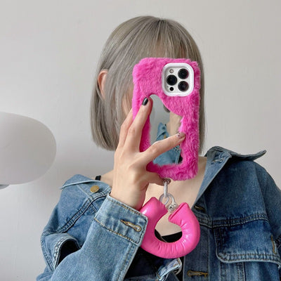 Funda Espejo de Maquillaje Esponjosa para Teléfono - Image 16