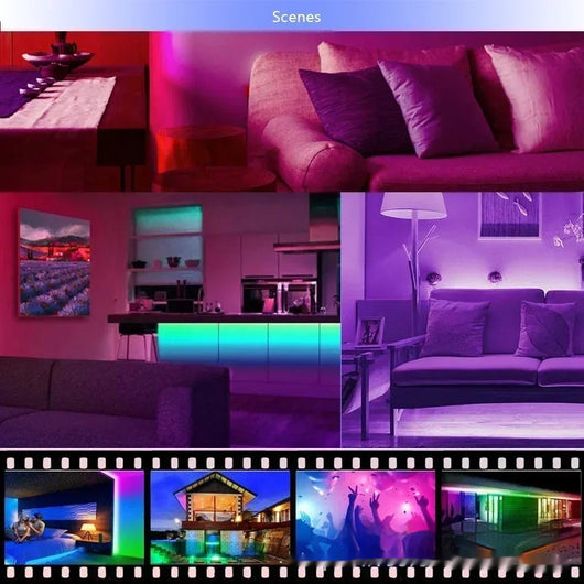 Tira LED RGB USB 5V con Control Bluetooth y App Móvil - Image 10