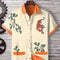 Camisa Manga Corta Bambú-Algodón para Hombre con Cuello Italiano