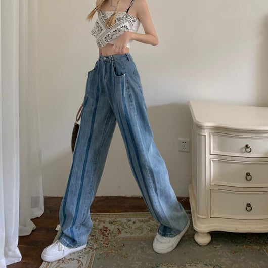 Pantalón Retro Cintura Alta Versátil para Limpiar - Image 10