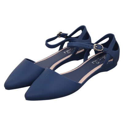 Sandalias Baotou de Gelatina Estilo Coreano para Mujer Verano - Image 4