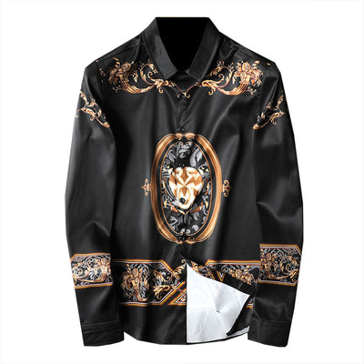 Camisa Delgada Slim Fit Talla Grande para Hombre Joven - Image 5