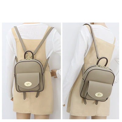 Mochila de Cuero Genuino Artesanal para Mujer - Image 14