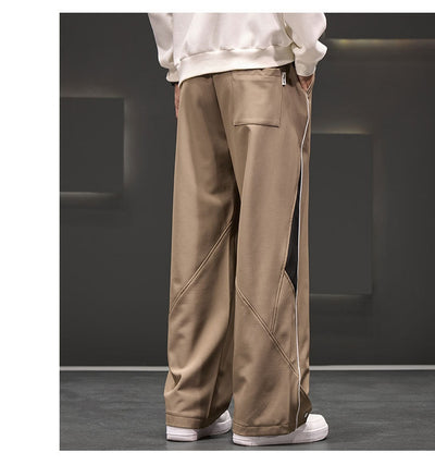 Pantalones Casuales Impermeables Talla Grande Hombre Corte Recto - Image 11