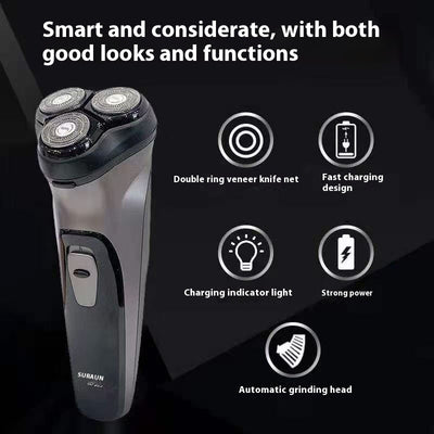 Afeitadora Rotativa de Tres Cabezales SL-333 para Hombre - Image 16