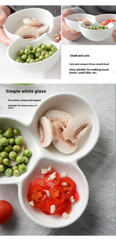 Tazón de Cerámica Blanca para Salsas y Condimentos - Image 7