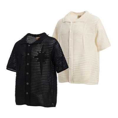 Camisa Suelta de Manga Corta Estilo Retro Americano - Image 26