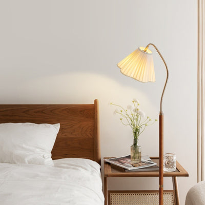 Lámpara de Pie en Madera Maciza para Sofá y Mesita Lateral - Image 16