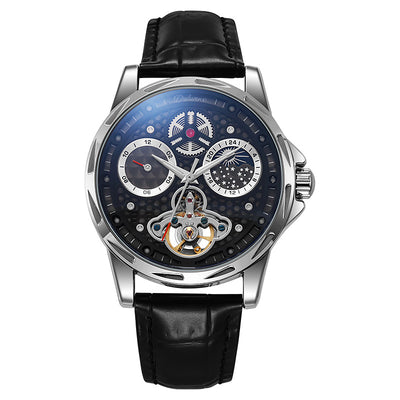 Reloj Automático de Acero Inoxidable con Esfera Luminosa Impermeable - Image 9