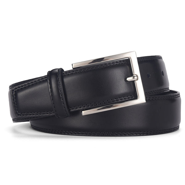Cinturón de Cuero para Hombre con Hebilla de Pasador - Image 33