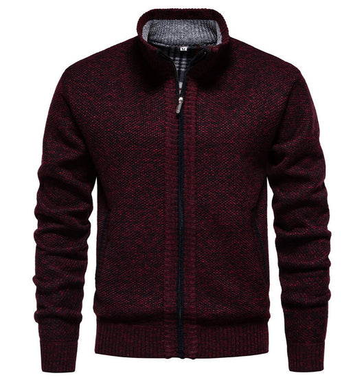 Suéter Cardigan con Cuello Alzado para Hombre - Image 15